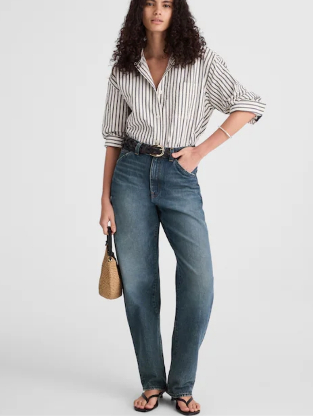 Madewell The Tall Balloon Jean NW582 Size 32 Tall